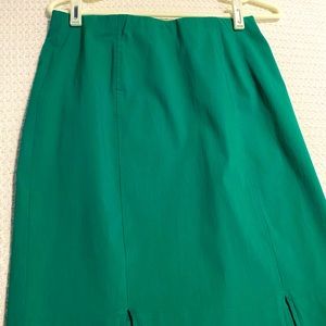 Insight green mini skirt.